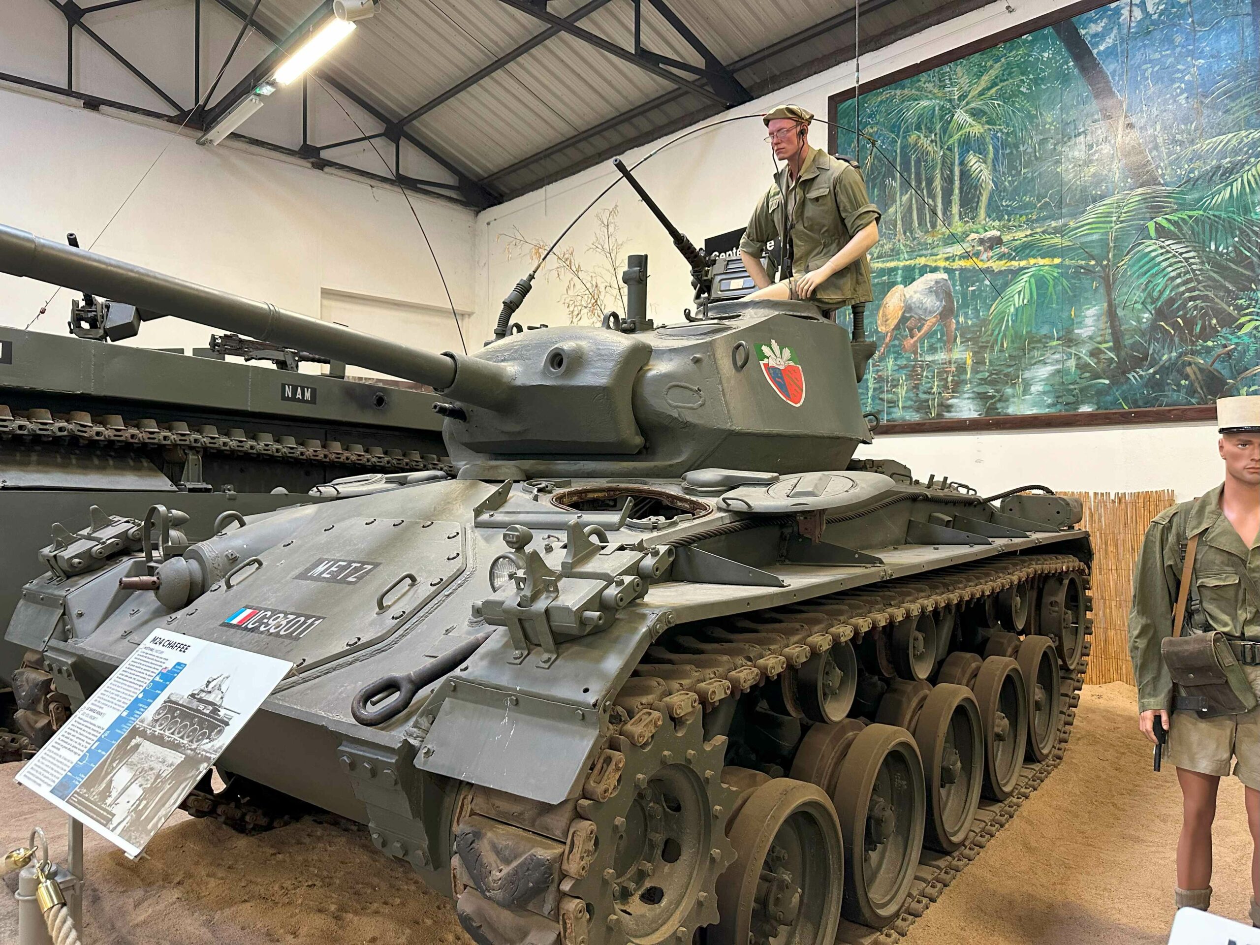 Salle france contemporaine m24 chaffee